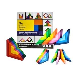 RAINBOW BUILDING BLOCKS