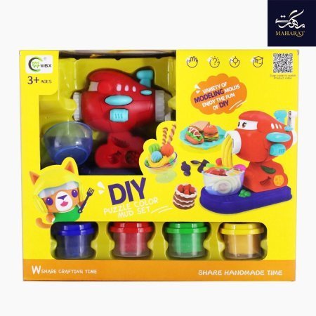 مجموعة طين الألوان ZHIYU DIY Puzzle Color