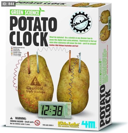 ساعة البطاطس Potato clock